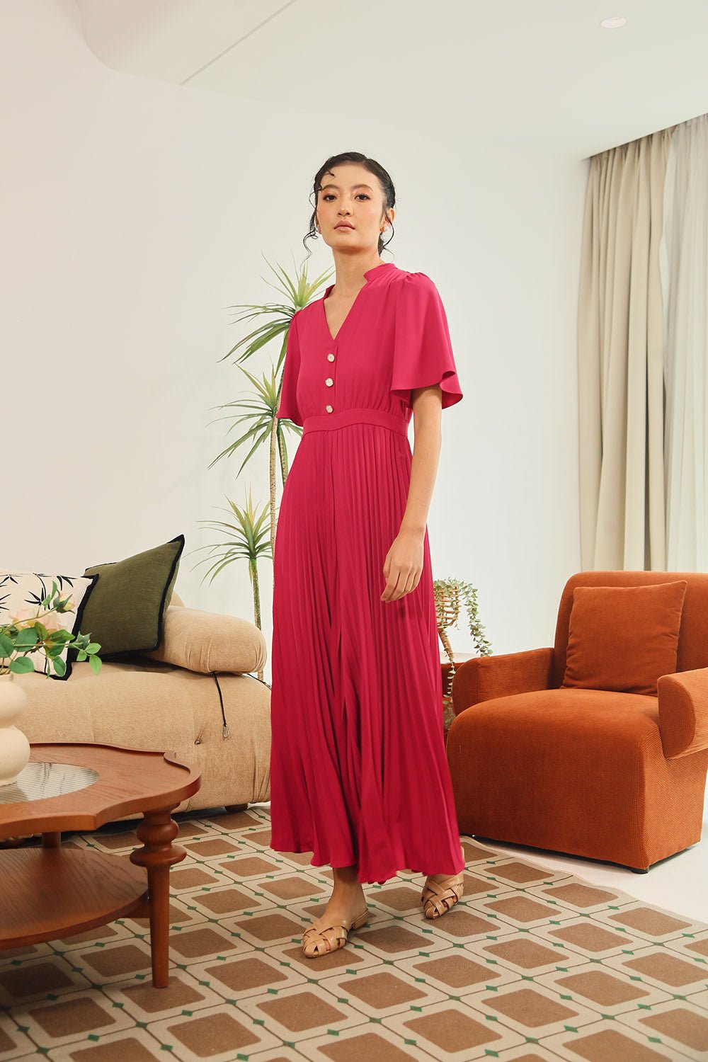 Kristela Jumpsuit in Pink - Image 9