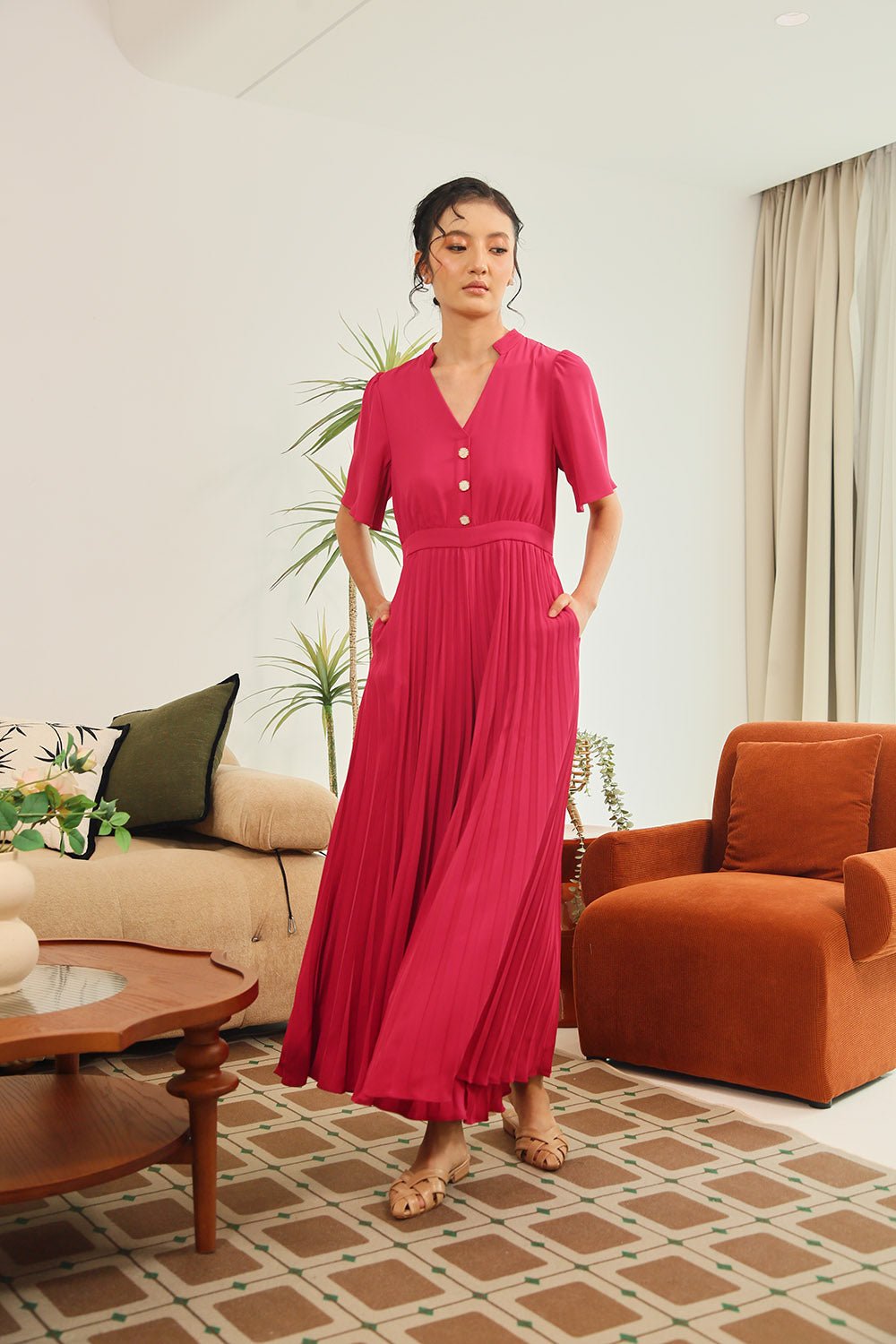 Kristela Jumpsuit in Pink - Image 8