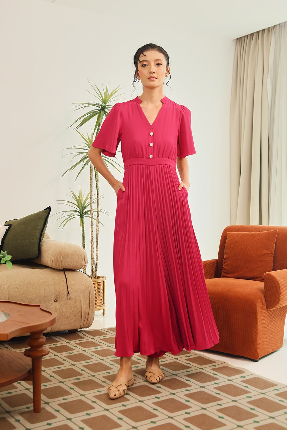 Kristela Jumpsuit in Pink - Image 7
