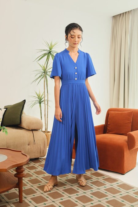 Kristela Jumpsuit in Blue