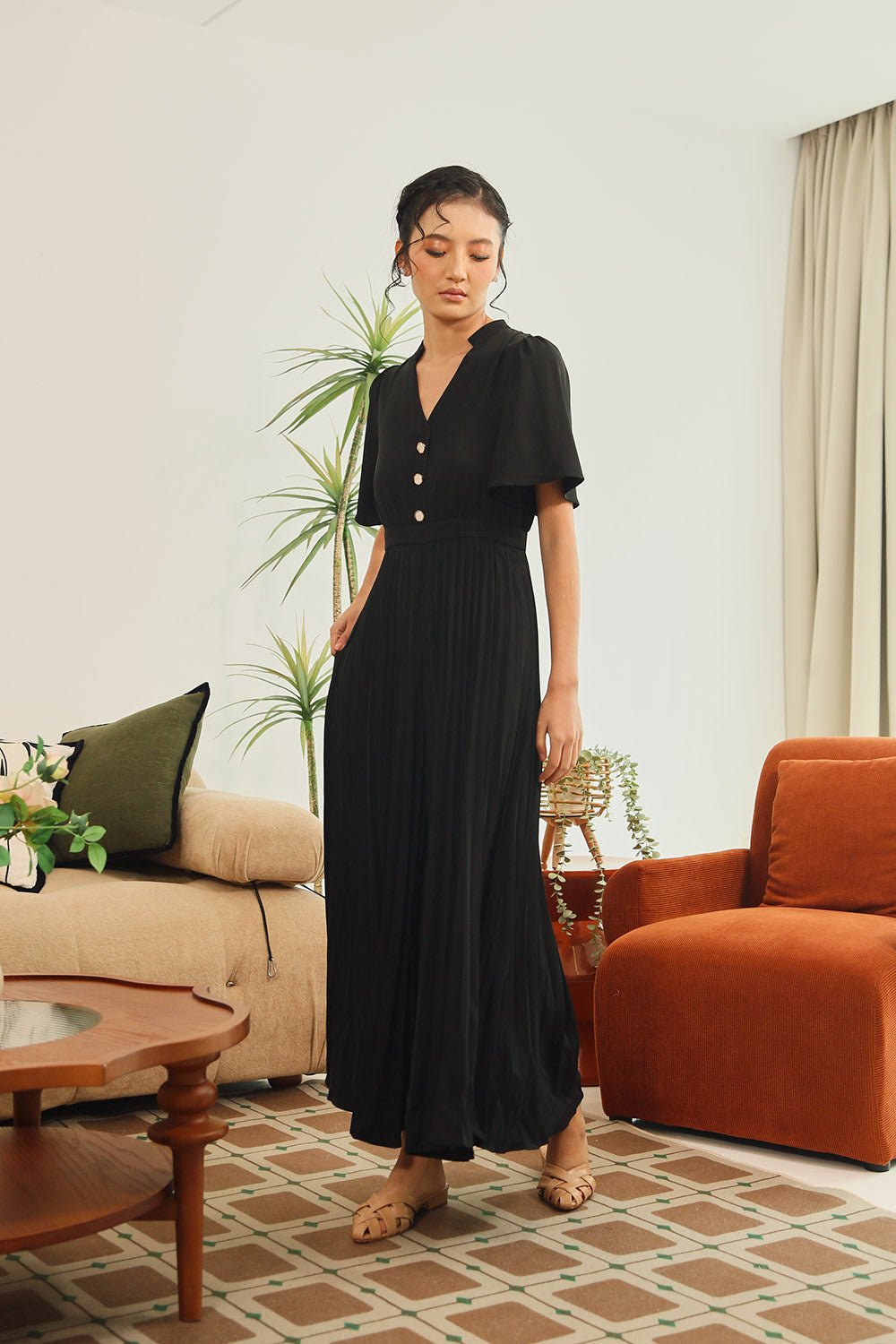 Kristela Jumpsuit in Black - Image 8