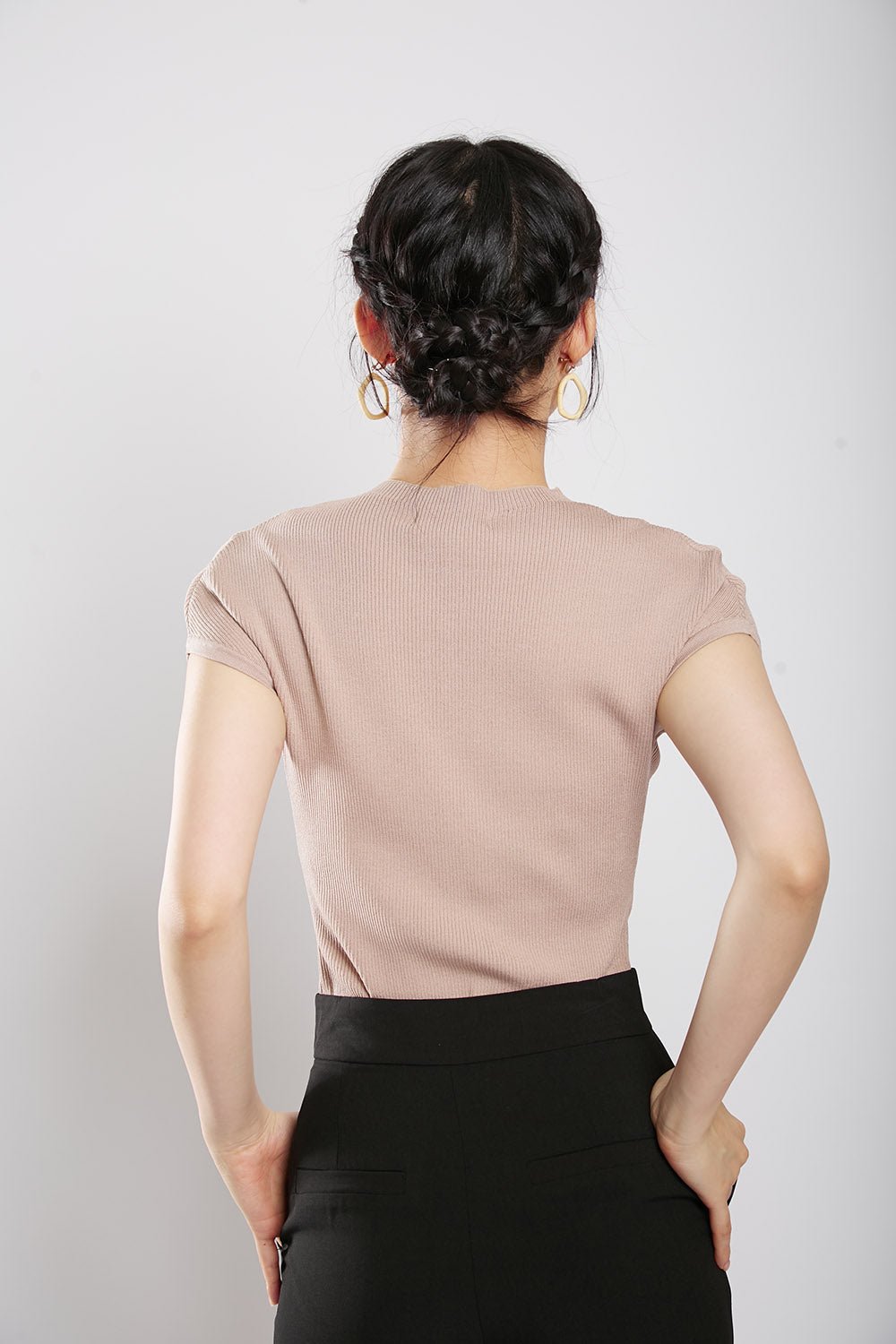 Yesenia Knit Top in Oat - Image 7