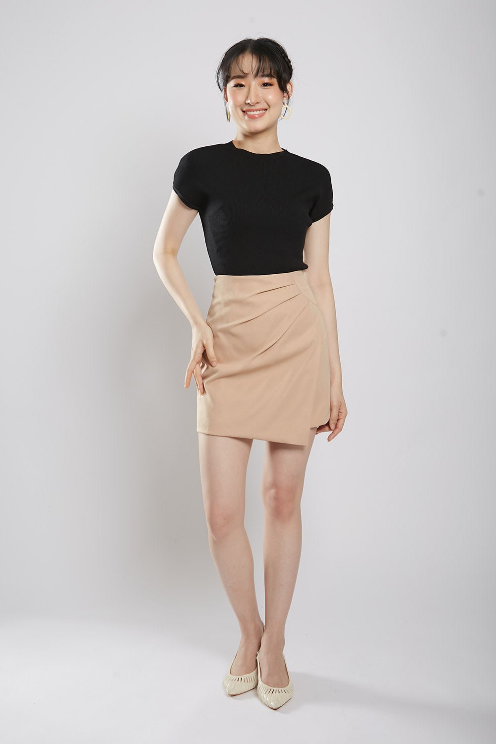 Yesenia Knit Top in Black - Image 7