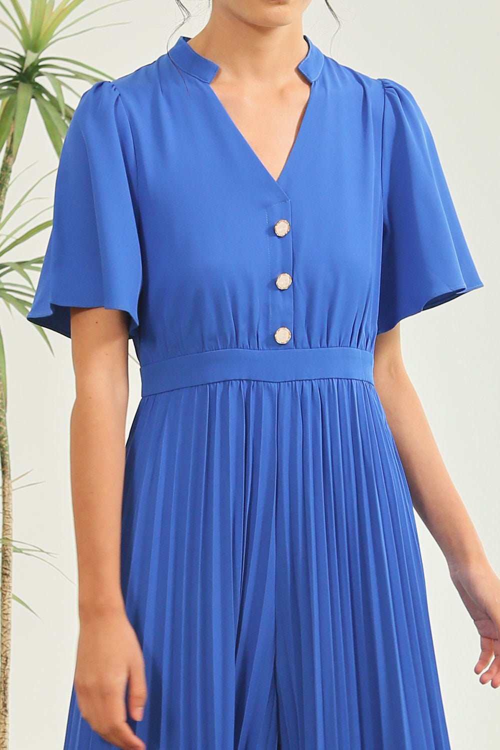 Kristela Jumpsuit in Blue - Image 6
